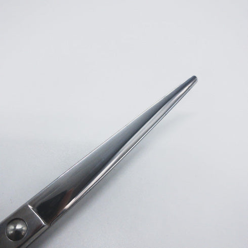 【菊王冠KIKU-OHKAN】70/R カーブ トリミングシザー メガネ 右利き トリマー ペット 7インチ 中古 sc1181