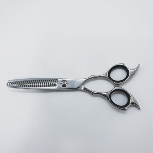 【murirミュリール】 メガネ シザー セニング 美容ハサミ すきばさみ 美容師 理容師 約10% 右利き 6インチ 中古 sc1199