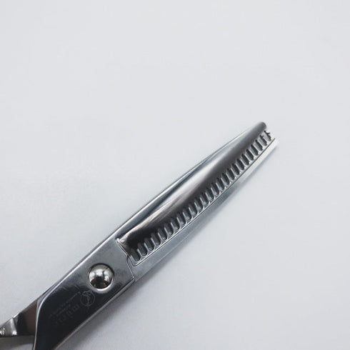 【murirミュリール】 メガネ シザー セニング 美容ハサミ すきばさみ 美容師 理容師 約10% 右利き 6インチ 中古 sc1199