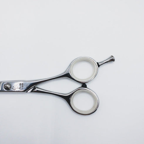 【ドッグウェルDOGWELL】TSB DMC-55 トリミングシザー メガネ 右利き トリマー ペット 5.5インチ 中古 sc120