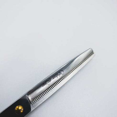 【シルバーラインSilverLine】国民三銃士 KUTT7056 トリミングシザー 右利き セニング トリマー ペット 7インチ 中古 sc1214