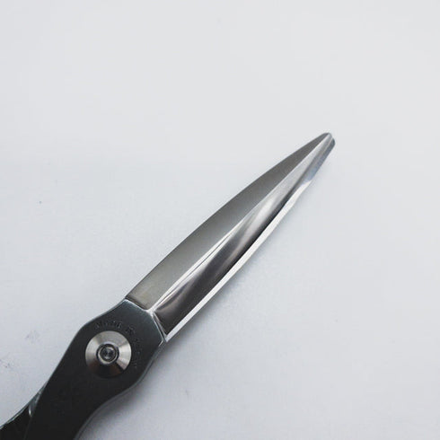 【トギノンTOGINON】FUMA FFスライド グレー シザー オフセット 理容 美容ハサミ 美容師 理容師 右利き 5.8インチ 中古 sc1221