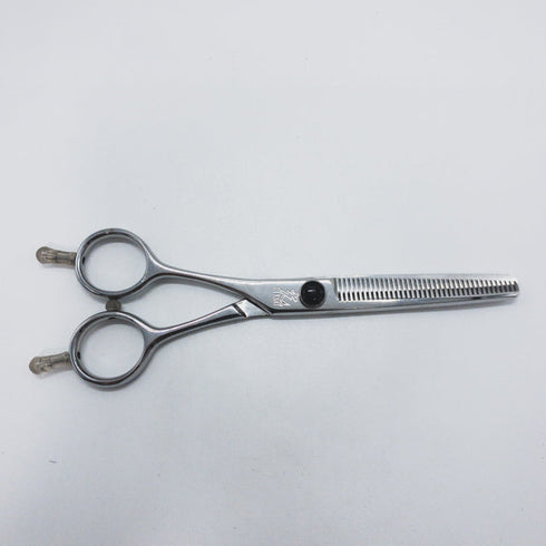 【ヒカリシザーズHIKARI光シザーHIKARI SCISSORS】LT-37 メガネ シザー セニング 美容ハサミ すきばさみ 美容師 理容師 約25% 左利き 5.75インチ 中古 sc1223