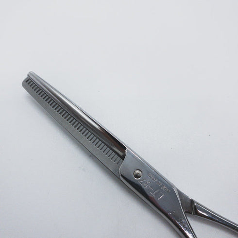 【ヒカリシザーズHIKARI光シザーHIKARI SCISSORS】LT-37 メガネ シザー セニング 美容ハサミ すきばさみ 美容師 理容師 約25% 左利き 5.75インチ 中古 sc1223