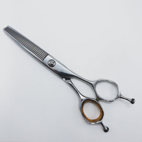 【ミズタニシザーズ ミズタニシザーMIZUTANI SCISSORS】Pixy THINNING 40ピクシー メガネ シザー セニング 美容ハサミ すきばさみ 美容師 理容師 約30~35% 右利き 6インチ 中古 sc1225