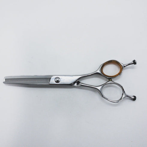 【ミズタニシザーズ ミズタニシザーMIZUTANI SCISSORS】Pixy THINNING 40ピクシー メガネ シザー セニング 美容ハサミ すきばさみ 美容師 理容師 約30~35% 右利き 6インチ 中古 sc1225