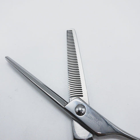【ミズタニシザーズ ミズタニシザーMIZUTANI SCISSORS】Pixy THINNING 40ピクシー メガネ シザー セニング 美容ハサミ すきばさみ 美容師 理容師 約30~35% 右利き 6インチ 中古 sc1225