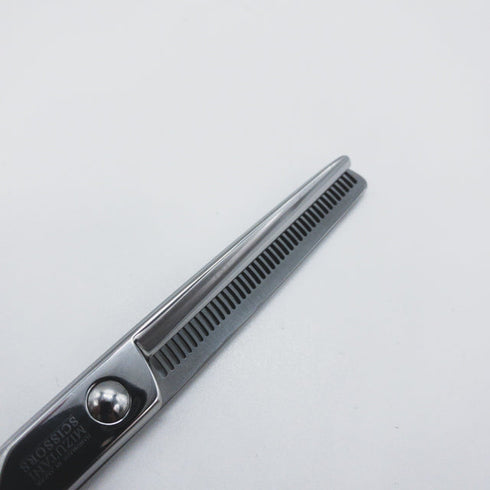【ミズタニシザーズ ミズタニシザーMIZUTANI SCISSORS】Pixy THINNING 40ピクシー メガネ シザー セニング 美容ハサミ すきばさみ 美容師 理容師 約30~35% 右利き 6インチ 中古 sc1225