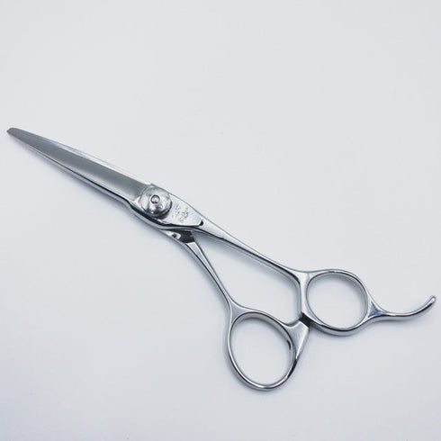 【ナルトシザーズ ナルトシザーNARUTO SCISSORS】ニューヘネシーSシザー オフセット理容 美容ハサミ 右利き 5インチ 中古 sc123