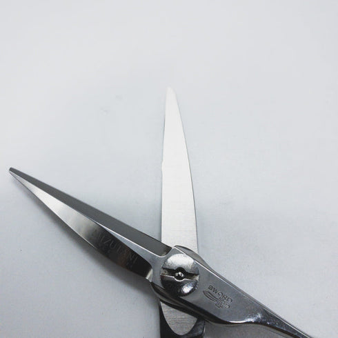 【ミズタニシザーズ ミズタニシザーMIZUTANI SCISSORS】SWORD D-19 シザー オフセット 理容 美容ハサミ 美容師 理容師 右利き 5.7インチ 中古 sc1235