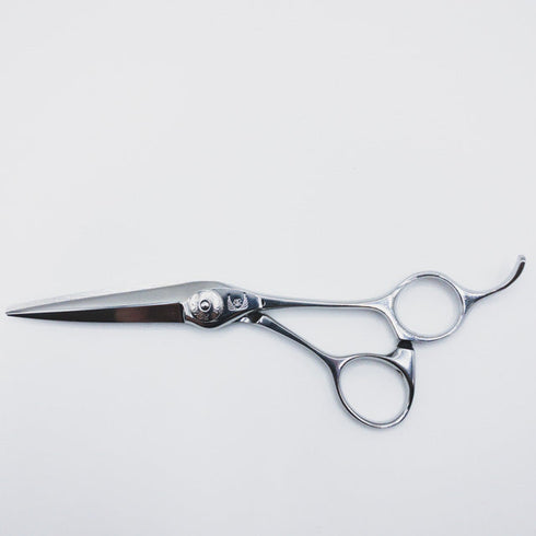 【ナルトシザーズ ナルトシザーNARUTO SCISSORS】スピンヘネシーシザー オフセット理容 美容ハサミ 右利き 5.6インチ 中古 sc124