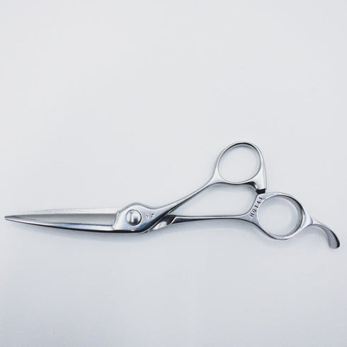 【ナルトシザーズ ナルトシザーNARUTO SCISSORS】スピンヘネシーシザー オフセット理容 美容ハサミ 右利き 5.6インチ 中古 sc124