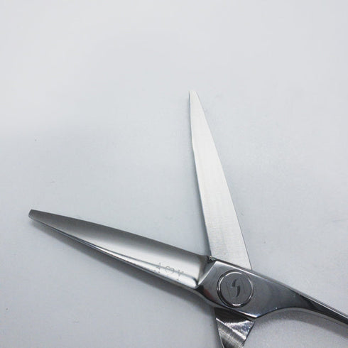 美品【サクシードSUCCEED】GLORIAグロリアGL60 シザー オフセット 理容 美容ハサミ 美容師 理容師 右利き 6インチ 中古 sc1247