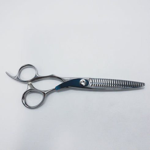 【ルミエールLUMIERE】HyPERⅡ HyPER2 L5XC25 オフセット シザー セニング 美容ハサミ すきばさみ 美容師 理容師 約30% 左利き 6インチ 中古 sc1250