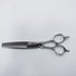 【ミズタニシザーズ ミズタニシザーMIZUTANI SCISSORS】ACRO YURAGI10ユラギ メガネ シザー セニング 美容ハサミ すきばさみ 美容師 理容師 約35~40% 右利き 6インチ 中古 sc1251