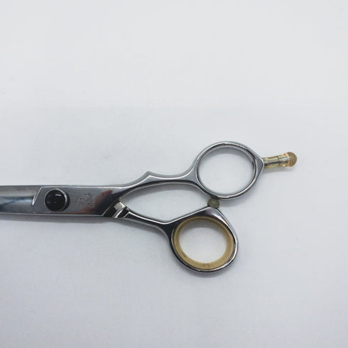 【ヒカリシザーズHIKARI光シザーHIKARI SCISSORS】E-6 シザー オフセット 理容 美容ハサミ 美容師 理容師 右利き 6.2インチ 中古 sc1258