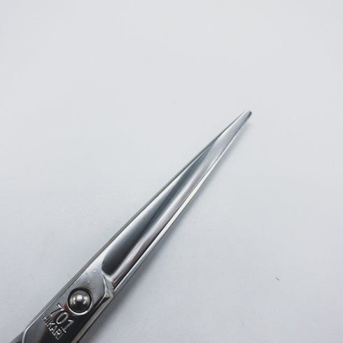 【ヒカリシザーズHIKARI光シザーHIKARI SCISSORS】RAY COSMOS701 シザー オフセット 理容 美容ハサミ 美容師 理容師 右利き 6.5インチ 中古 sc1268