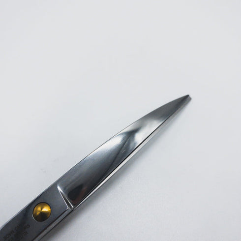 【シルバーラインSilverLine】国民三銃士ノコギリ刃 KUTC700 カーブ トリミングシザー メガネ 右利き トリマー ペット 7インチ 中古 sc1269