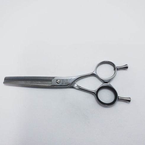 【XIVエクシブ】E-40 メガネ シザー セニング 美容ハサミ すきばさみ 美容師 理容師 約30~35% 右利き 5.5インチ 中古 sc1270