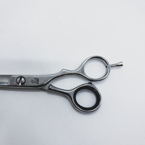 【ヒカリシザーズHIKARI光シザーHIKARI SCISSORS】E-5 シザー オフセット 理容 美容ハサミ 美容師 理容師 右利き 5.8インチ 中古 sc1272