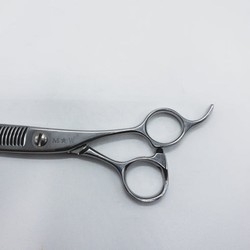 【ハヤシシザーズ ハヤシシザーHAYASHI SCISSORS】 オフセット シザー セニング 美容ハサミ すきばさみ 美容師 理容師 約10~15% 右利き 6インチ 中古 sc1276