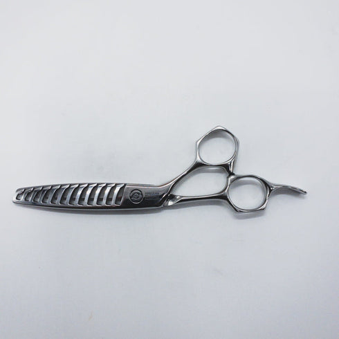 【ミズタニシザーズ ミズタニシザーMIZUTANI SCISSORS】Acroleaf WIDE K-50逆刃 オフセット シザー セニング 美容ハサミ すきばさみ 美容師 理容師 約40~50% 右利き 5.8インチ 中古 sc1287