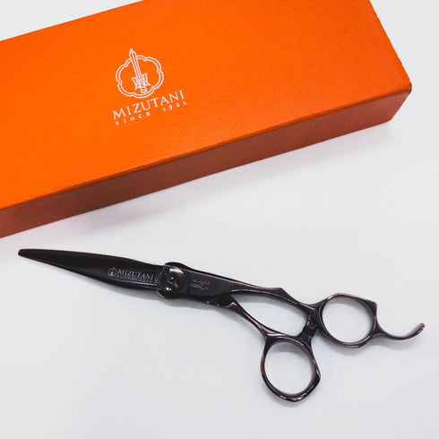 【ミズタニシザーズ ミズタニシザーMIZUTANI SCISSORS】SWORD D-17 シザー オフセット 理容 美容ハサミ 美容師 理容師 右利き 6.2インチ 中古 sc1288