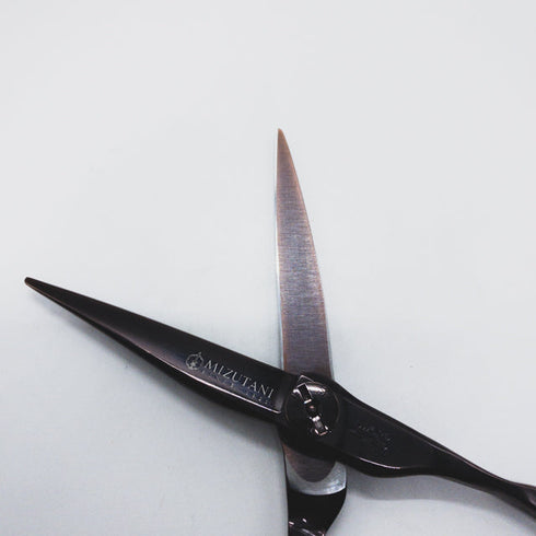 【ミズタニシザーズ ミズタニシザーMIZUTANI SCISSORS】SWORD D-17 シザー オフセット 理容 美容ハサミ 美容師 理容師 右利き 6.2インチ 中古 sc1288