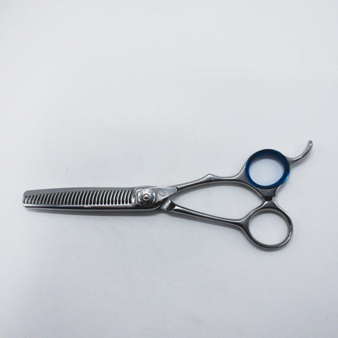 【ナルトシザーズ ナルトシザーNARUTO SCISSORS】二梳きDBクォーターセニングS31 メガネ シザー セニング 美容ハサミ すきばさみ 美容師 理容師 約20~25% 右利き 5.8インチ 中古 sc1290