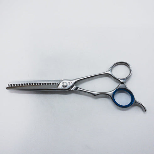 【ナルトシザーズ ナルトシザーNARUTO SCISSORS】二梳きDBクォーターセニングS31 メガネ シザー セニング 美容ハサミ すきばさみ 美容師 理容師 約20~25% 右利き 5.8インチ 中古 sc1290