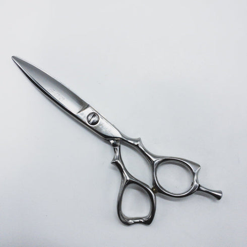 【ヒカリシザーズHIKARI光シザーHIKARI SCISSORS】B-DRY COSMOS163 ドライカット スライド シザー オフセット 理容 美容ハサミ 美容師 理容師 右利き 5.6インチ 中古 sc1293