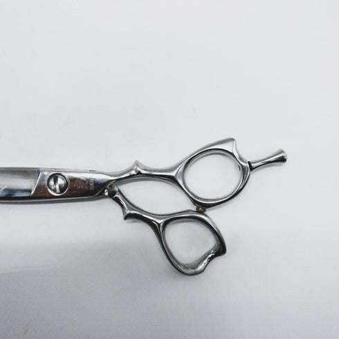 【ヒカリシザーズHIKARI光シザーHIKARI SCISSORS】B-DRY COSMOS163 ドライカット スライド シザー オフセット 理容 美容ハサミ 美容師 理容師 右利き 5.6インチ 中古 sc1293