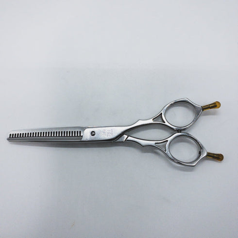 【ヒカリシザーズHIKARI光シザーHIKARI SCISSORS】WINDS 751 メガネ シザー セニング 美容ハサミ すきばさみ 美容師 理容師 約20% 右利き 6インチ 中古 sc1295