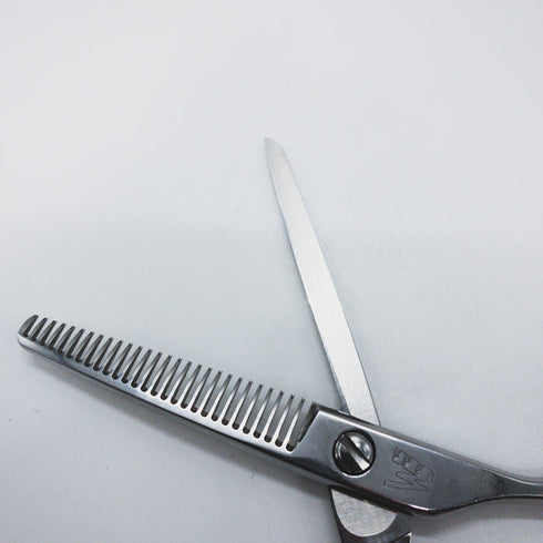 【ヒカリシザーズHIKARI光シザーHIKARI SCISSORS】WINDS 751 メガネ シザー セニング 美容ハサミ すきばさみ 美容師 理容師 約20% 右利き 6インチ 中古 sc1295