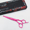 【ミズタニシザーズ ミズタニシザーMIZUTANI SCISSORS】SCHOREM MASTER PINK FLAMINGO6.5 ピンクフラミンゴ シザー オフセット 理容 美容ハサミ 美容師 理容師 右利き 6.5インチ 中古 sc1297