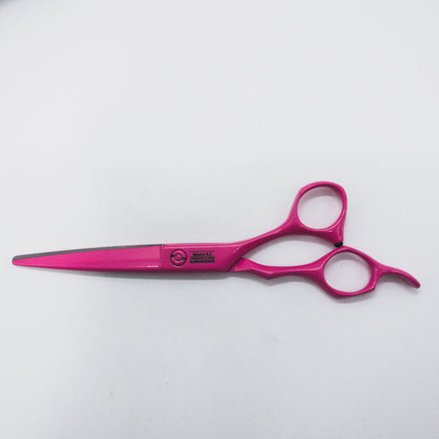 【ミズタニシザーズ ミズタニシザーMIZUTANI SCISSORS】SCHOREM MASTER PINK FLAMINGO6.5 ピンクフラミンゴ シザー オフセット 理容 美容ハサミ 美容師 理容師 右利き 6.5インチ 中古 sc1297