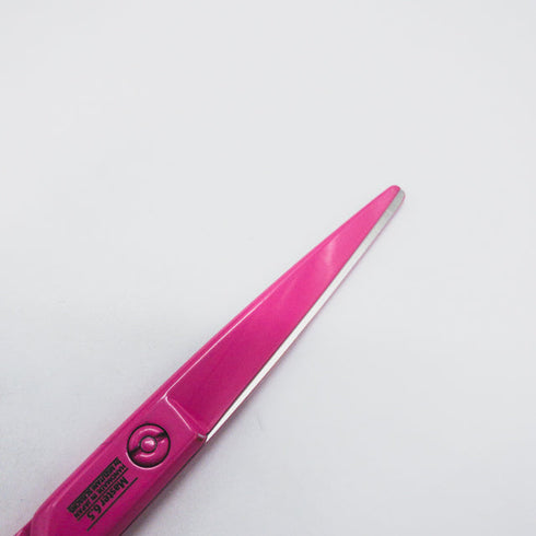 【ミズタニシザーズ ミズタニシザーMIZUTANI SCISSORS】SCHOREM MASTER PINK FLAMINGO6.5 ピンクフラミンゴ シザー オフセット 理容 美容ハサミ 美容師 理容師 右利き 6.5インチ 中古 sc1297
