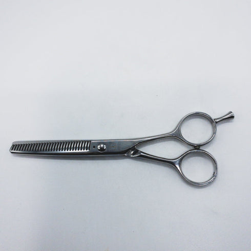 【ミズタニシザーズ ミズタニシザーMIZUTANI SCISSORS】Re-tro THINNING 30レトロ メガネ シザー セニング 美容ハサミ すきばさみ 美容師 理容師 約30% 右利き 5.7インチ 中古 sc1302