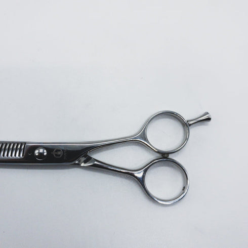 【ミズタニシザーズ ミズタニシザーMIZUTANI SCISSORS】Re-tro THINNING 30レトロ メガネ シザー セニング 美容ハサミ すきばさみ 美容師 理容師 約30% 右利き 5.7インチ 中古 sc1302