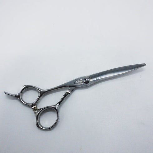 【トギノンTOGINON】0210エクセレントソード シザー オフセット 理容 美容ハサミ 美容師 理容師 左利き 6インチ 中古 sc1303