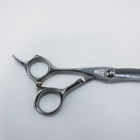 【トギノンTOGINON】0210エクセレントソード シザー オフセット 理容 美容ハサミ 美容師 理容師 左利き 6インチ 中古 sc1303