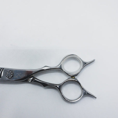 【ハヤシシザーズ ハヤシシザーHAYASHI SCISSORS】V-30RW-WH-6 メガネ シザー セニング 美容ハサミ すきばさみ 美容師 理容師 約25~30% 右利き 6インチ 中古 sc1307