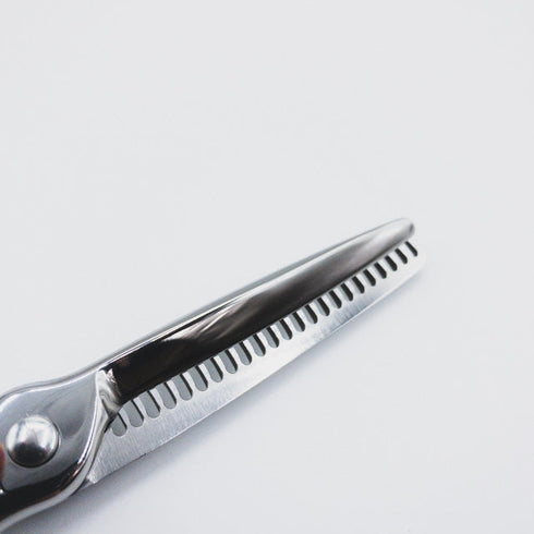 【ナルトシザーズ ナルトシザーNARUTO SCISSORS】四梳きヘネシーローリングS23 オフセット シザー セニング 美容ハサミ すきばさみ 美容師 理容師 約35% 右利き 6インチ 中古 sc131