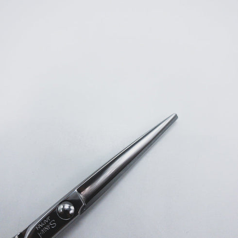 【三和技研SANWA SGK】KBX-55 シザー メガネ 理容 美容ハサミ 美容師 理容師 右利き 5.7インチ 中古 sc1312