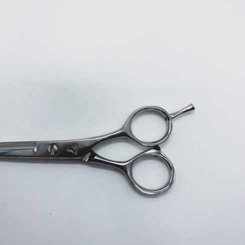 【ヒカリシザーズHIKARI光シザーHIKARI SCISSORS】E-4 シザー メガネ 理容 美容ハサミ 美容師 理容師 右利き 5.4インチ 中古 sc1319