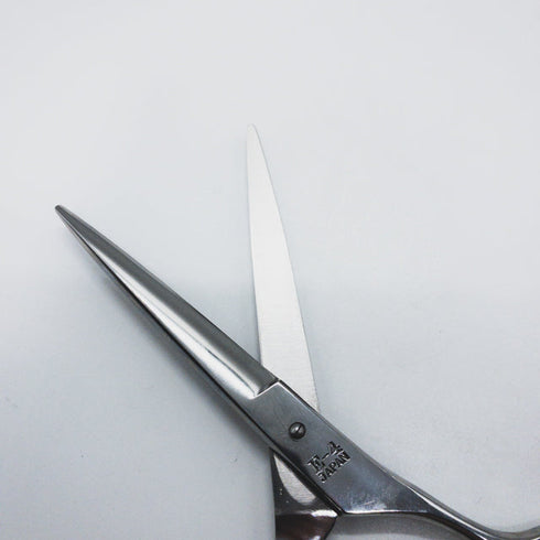 【ヒカリシザーズHIKARI光シザーHIKARI SCISSORS】E-4 シザー メガネ 理容 美容ハサミ 美容師 理容師 右利き 5.4インチ 中古 sc1319