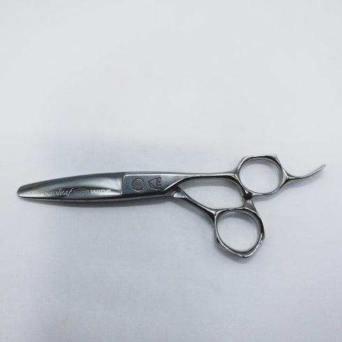 【ミズタニシザーズ ミズタニシザーMIZUTANI SCISSORS】Acroleaf WIDE K-Medium スライド シザー オフセット 理容 美容ハサミ 美容師 理容師 右利き 5.5インチ 中古 sc1322