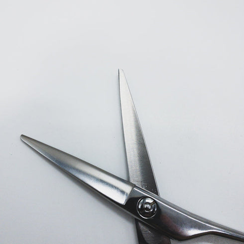 【ミズタニシザーズ ミズタニシザーMIZUTANI SCISSORS】Re-tro5.5 レトロ シザー メガネ 理容 美容ハサミ 美容師 理容師 右利き 5.5インチ 中古 sc1327