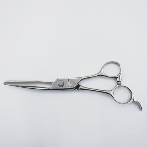 美品【YAGYU柳生】覇王6.0シザー オフセット理容 美容ハサミ 美容師 理容師 右利き 6インチ 中古 sc133