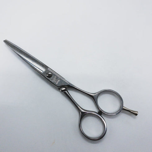 【菊王冠KIKU-OHKAN】Wing R55RF シザー メガネ 理容 美容ハサミ 美容師 理容師 右利き 5.5インチ 中古 sc1336